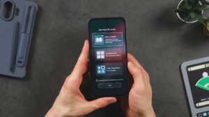 TCL NXTPAPER 70 Pro mit dem Auswahlmenü für Max Ink, Ink Paper und Colour Paper Mode.