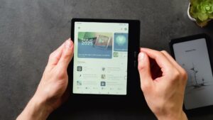 Geöffneter Google Play Store auf dem BOOX Go Color 7 (Gen II)