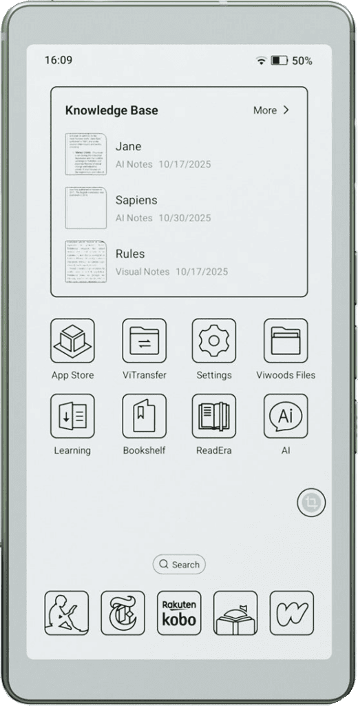 Viwoods AiPaper Reader