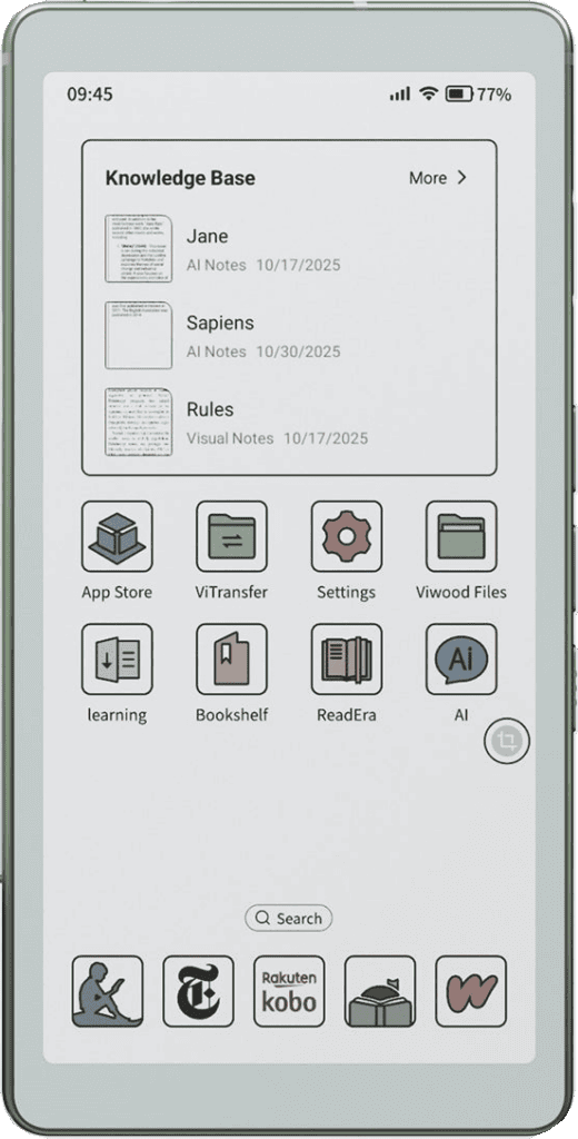 Viwoods AiPaper Reader Colour