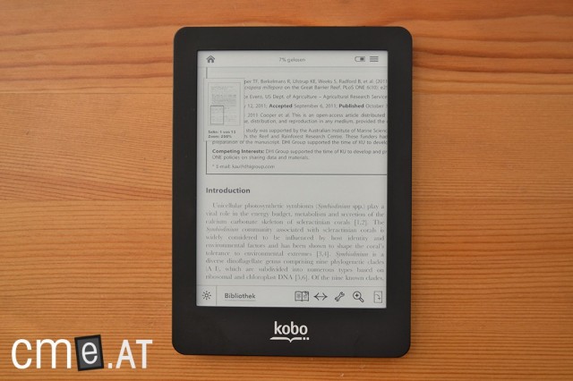 Die PDF-Funktionalität lässt zu wünschen übrig ...