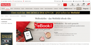 WebBookAbo Webseite