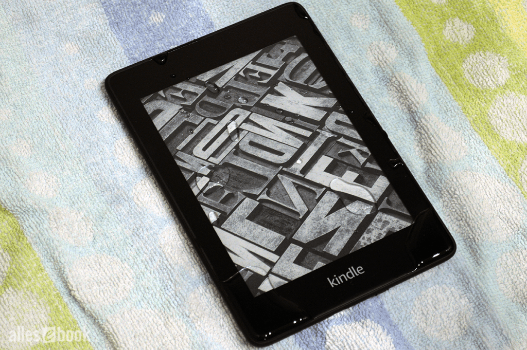 Der Kindle Paperwhite ist jetzt nach IPX8 wassergeschützt
