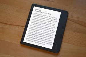 Gestochen scharfe und knackige Schrift, dank neuem Display