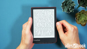 Der eReader bietet eine sehr gute Ablesbarkeit