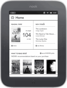 Barnes & Noble Nook Touch with GlowLight