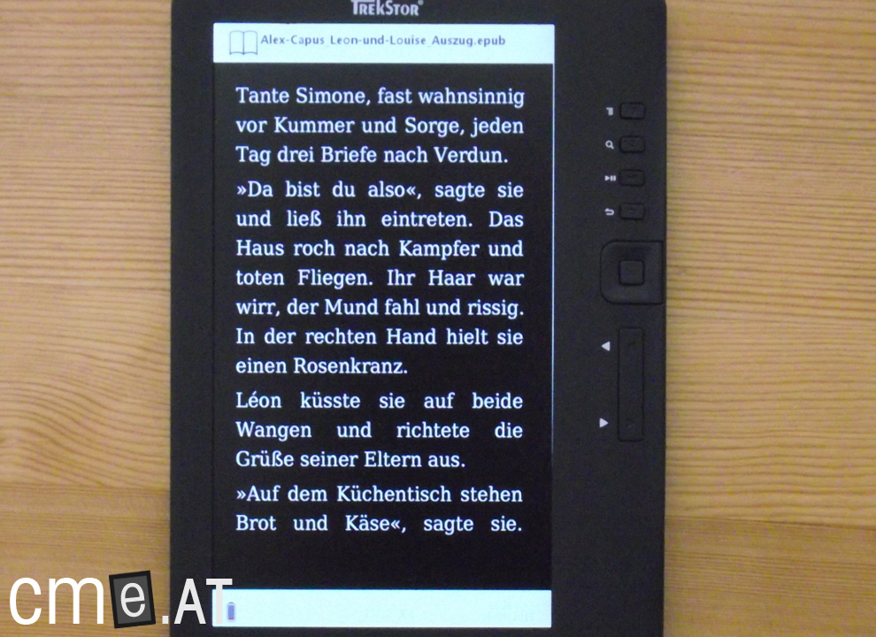 Ebook 3 trekstor reader Specs Trekstor