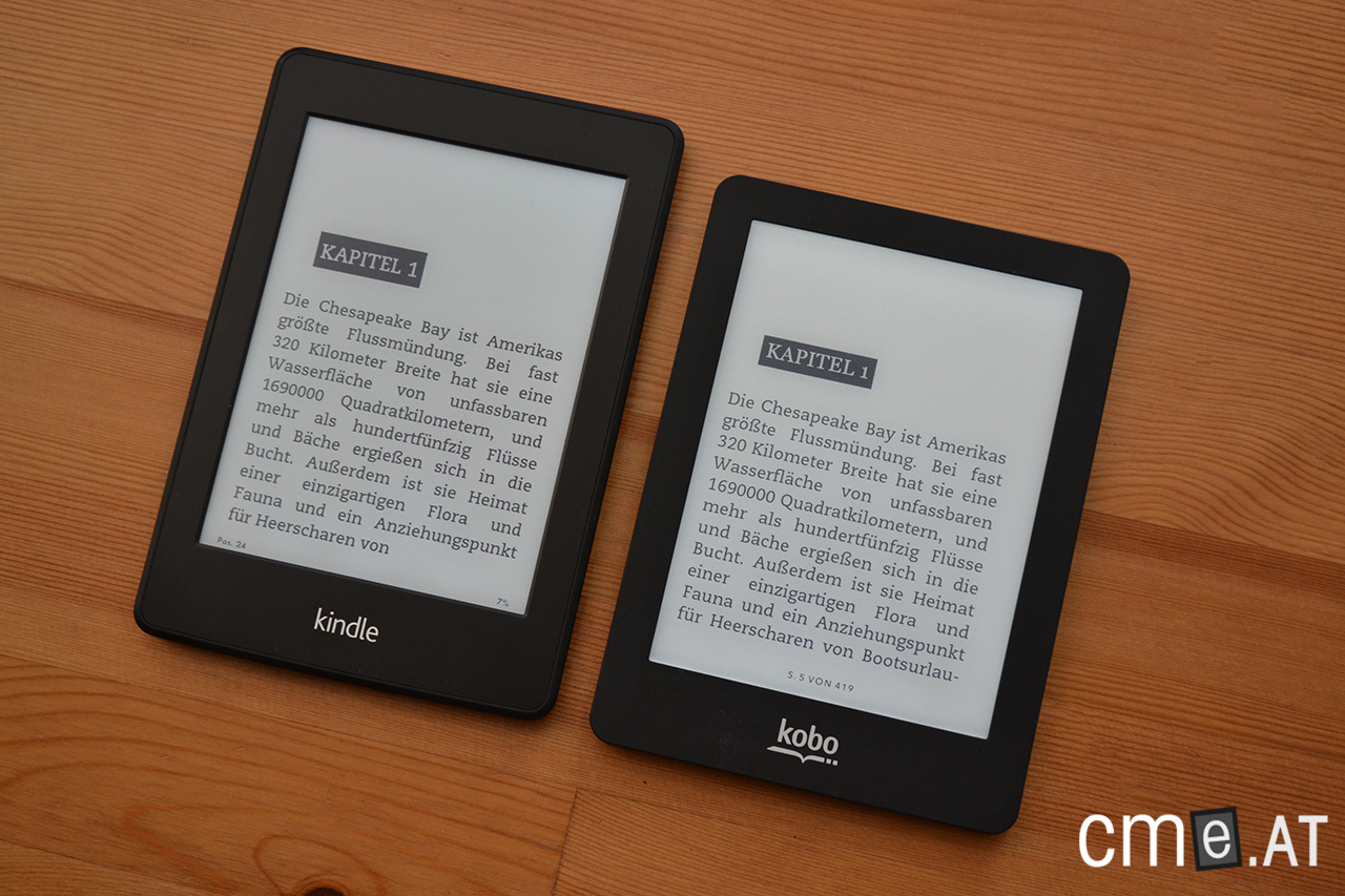 kobo ereader vs kindle