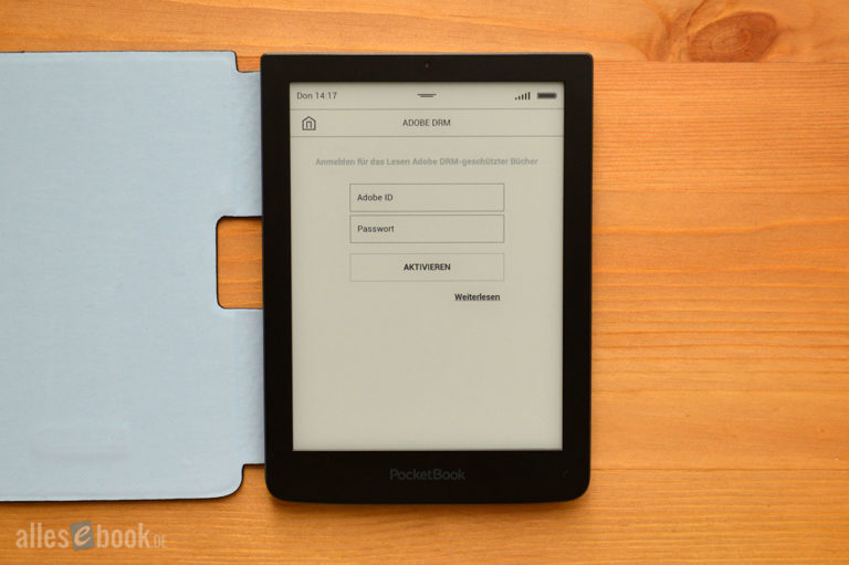 Adobe ID einrichten erste Schritte mit dem eReader ALLESebook.de