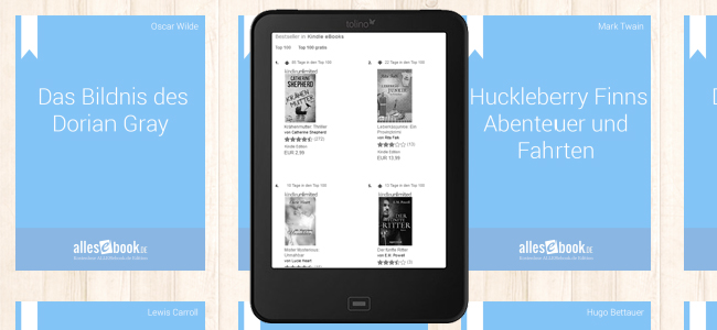 How to Read Kindle Books on Tolino Reader